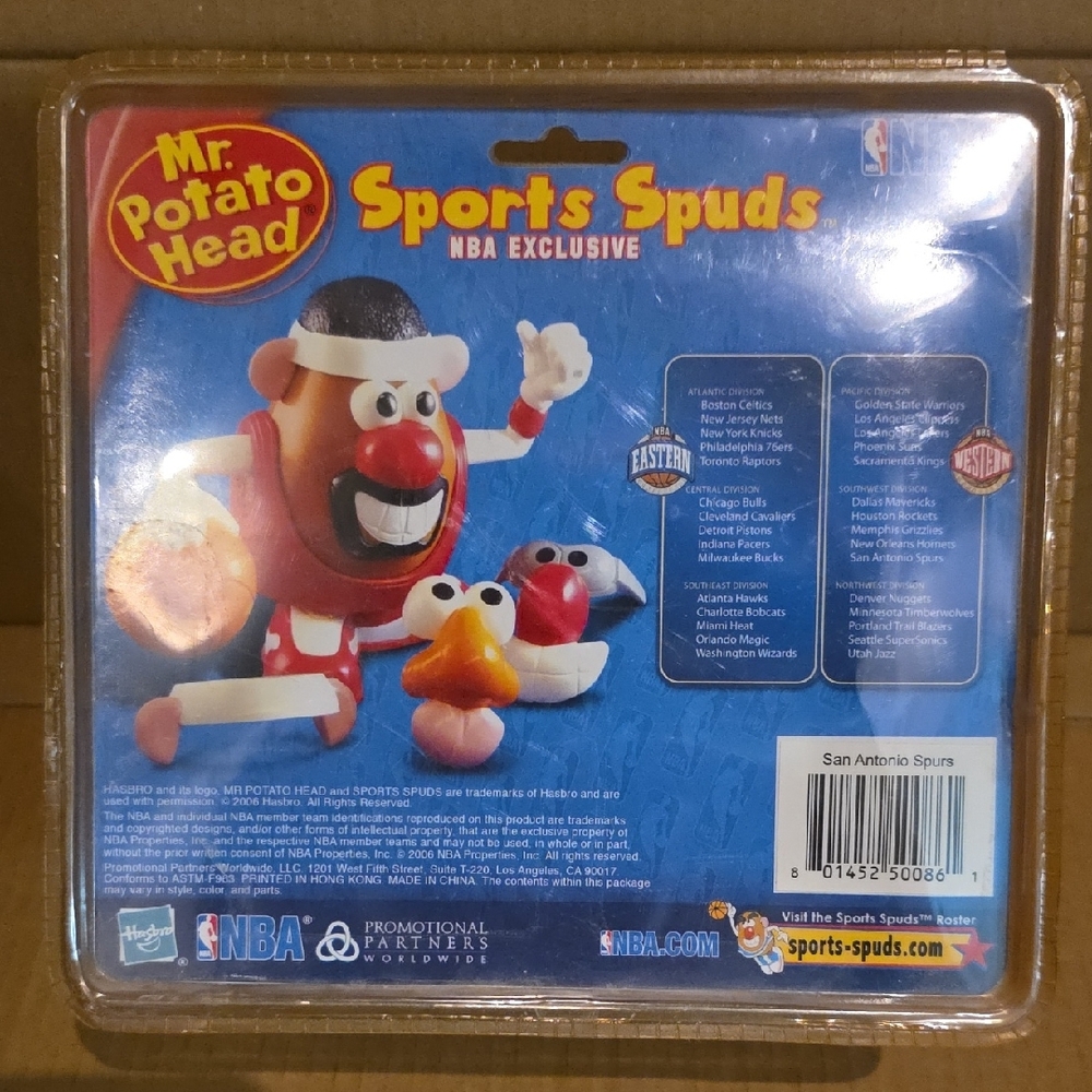 NBA Sports Spuds Mr. Potato Head Toy - Picture 2 of 4